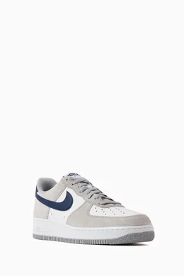 Buy Nike Grey Air Force 1 07 Sneakers in Suede Leather for Men in UAE Ounass