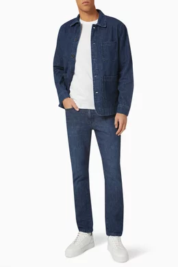 Selected homme denim jacket sales