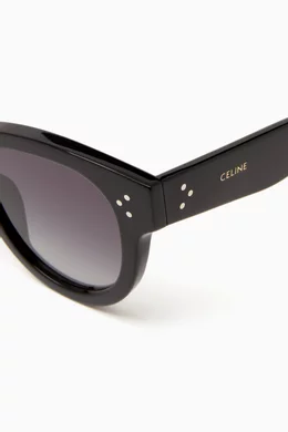 Celine baby sales audrey sunglasses black