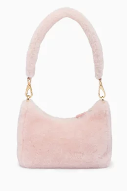 Buy Prada Pink Mini Shoulder Bag in Sheepskin for Women in UAE Ounass