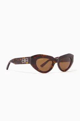 Balenciaga 54mm cat eye sunglasses clearance