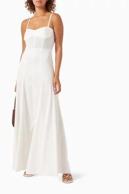Organic cotton maxi dress store