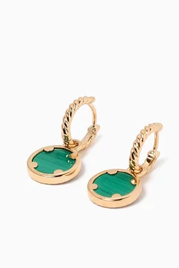 David yurman green discount earrings