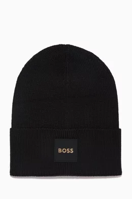 Patch beanie deals