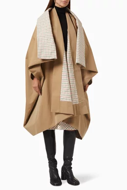 Buy Maison Margiela Neutral Blanket Coat in Organic Cotton for Women in UAE Ounass