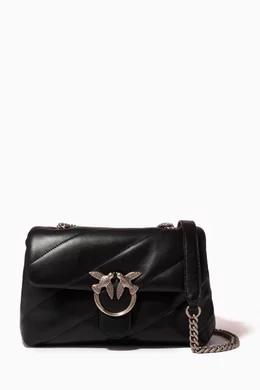 Classic love bag puff maxi quilt in nappa leather deals