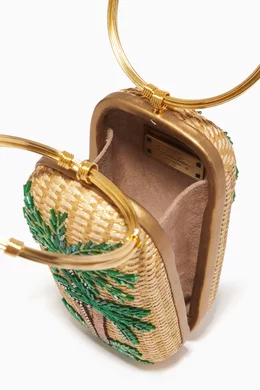 Oasis deals straw bag