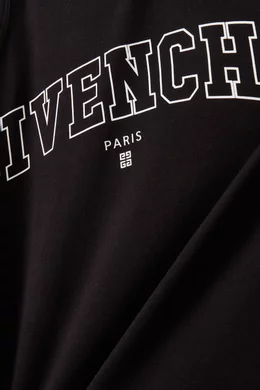 Buy Givenchy Black Logo print Tank Top in Stretch Cotton jersey