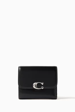 Buy Coach Black Bandit Wallet in Smooth Leather for Women in UAE