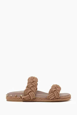 Valentino double deals strap sandal