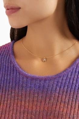 Cartier letter necklace online