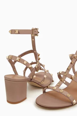 Valentino rockstud caged sandals deals