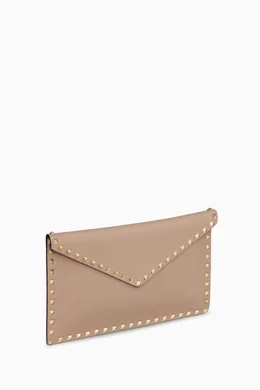 Rockstud outlet clutch bag