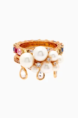 Kate spade sales pearl ring