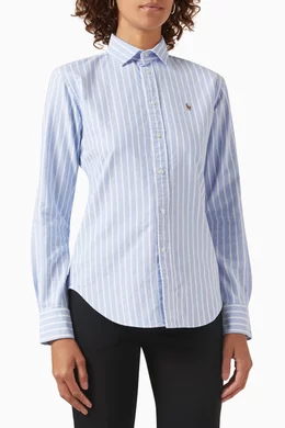 Ralph lauren slim fit oxford shop shirt womens