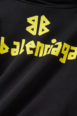Buy Balenciaga Black Tape Type T shirt in Cotton for UNISEX in UAE Ounass