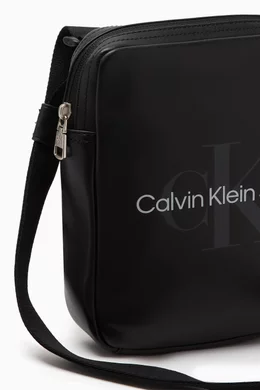 Calvin klein leather satchel shop