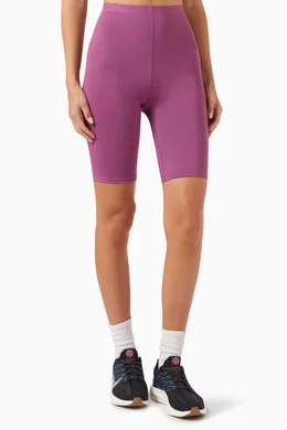 Buy Calvin Klein Performance Pink Tight Pocket Gym Shorts in Stretch  Polyester for Women in UAE