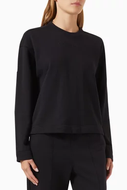 Calvin klein performance hot sale logo sweatshirt