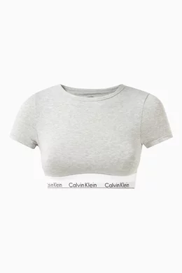 Calvin klein gray bralette hot sale