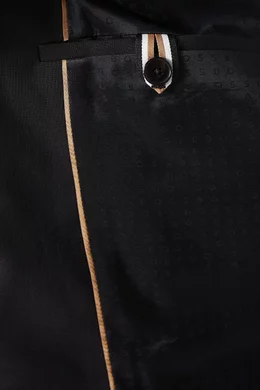 Slim fit 2024 suit pants black