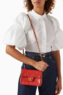 Chanel double cheap crossbody bag