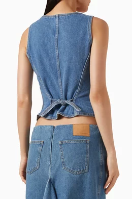 Vest top outlet and jeans