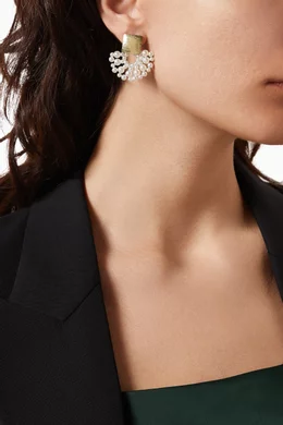 Jar cheap fan earrings