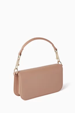Buy Valentino Garavani Pink Valentino Garavani Small Loco Flap