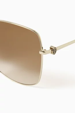 Cartier top glasses gold