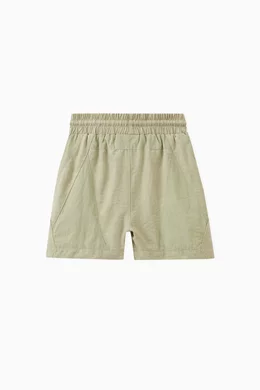 Buy Kith Green Turbo Track Shorts in Nylon blend for UNISEX in UAE