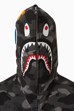 Bape jacket camo shark 2025