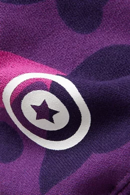 Bape color camo shark hoodie clearance