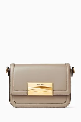 Buy Jimmy Choo Brown Diamond Crossbody Bag in Leather for Women in UAE Ounass