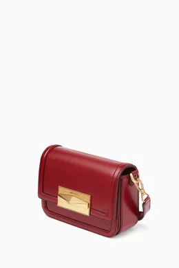 Buy Jimmy Choo Red Diamond Crossbody Bag in Leather for Women in