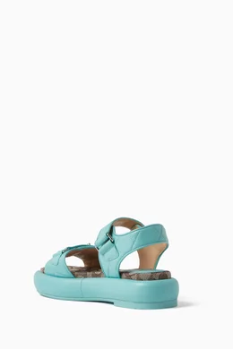 Coach shop blue sandals