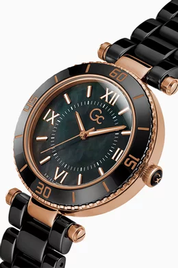 Gc black deals ceramic watch