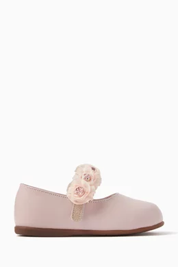 Floral on sale ballerina shoes