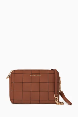 Ginny medium quilted discount leather crossbody bag