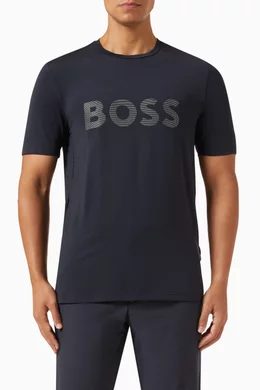 Boss t shirt slim fit discount
