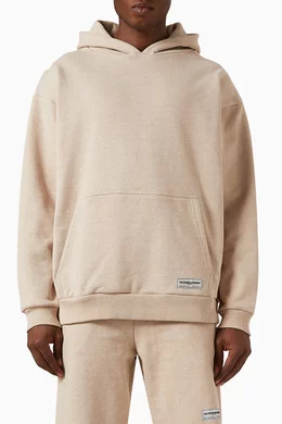 Oversized shop washed hoodie