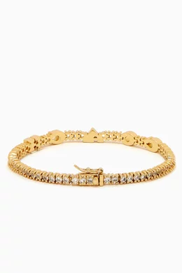 Coach tennis bracelet top