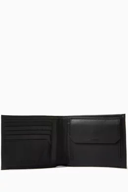 Buy Calvin Klein Black CK Concise Bi fold Wallet in Leather for
