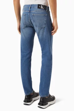Calvin klein slim straight jeans mens outlet