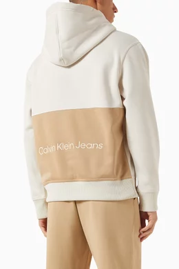 Calvin klein 2025 colour block hoodie