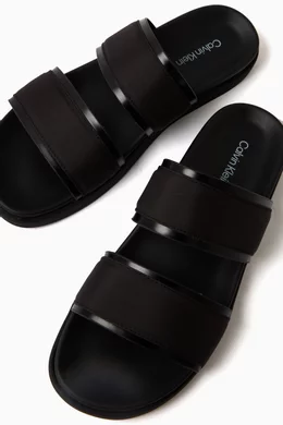 Calvin klein slides 2025 mens black