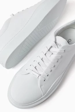Calvin klein best sale shoes white