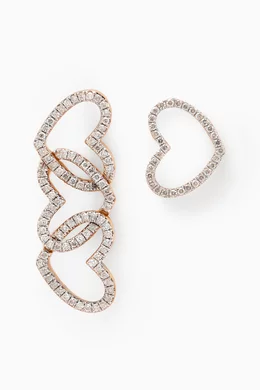 Diamond chip stud earrings online