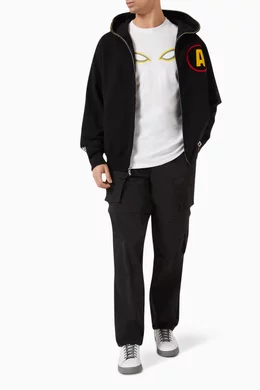 Bape black store hoodie
