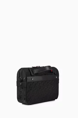 Louboutin hotsell messenger bag